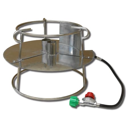 King Kooker Double Jet Cooker, 180K BTU, Stainless Steel SS1316N